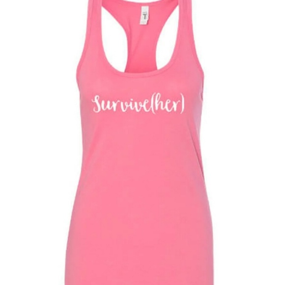 Breast Cancer Survivor Tank Tops - Picture 1 of 1